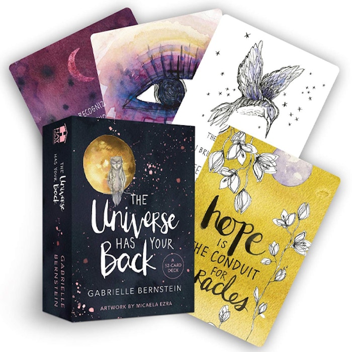 The universe has your back. Affirmations kort 5f3e1d6515825