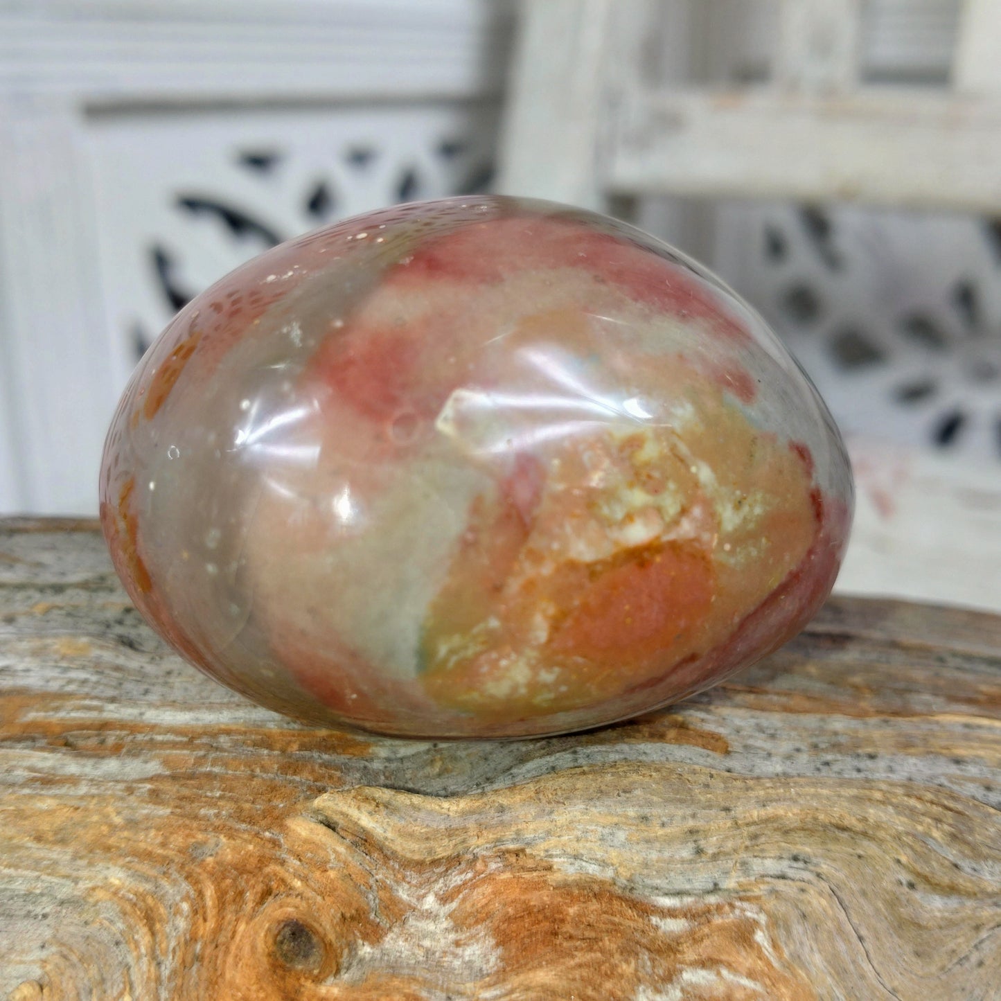 Polykrom jaspis (Polychrome) Handsten AAA DSC-4523