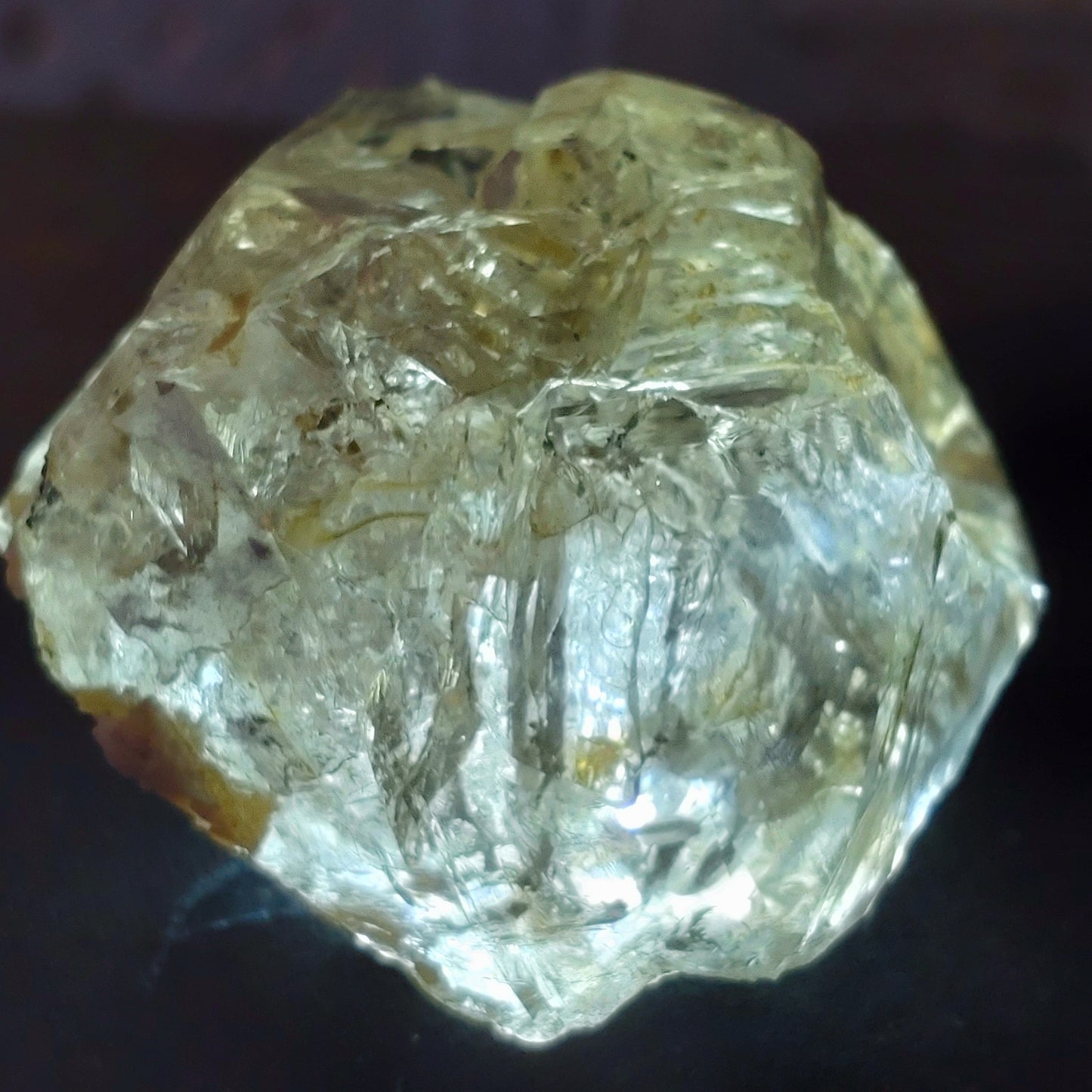 Fantastisk Herkimer diamant (Golden) 115g DSC-4561