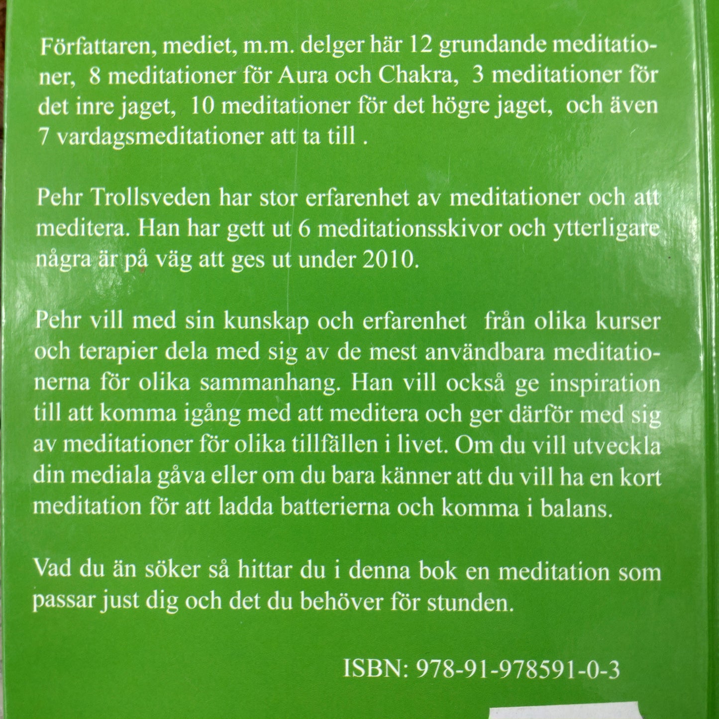 Meditera till inre harmoni av Pehr Trollsveden signerat ex. DSC-4760