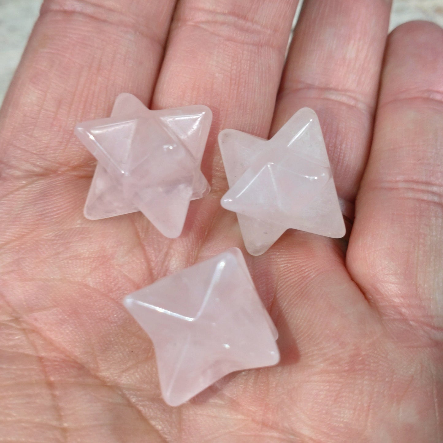 Merkaba Rosenkvarts
