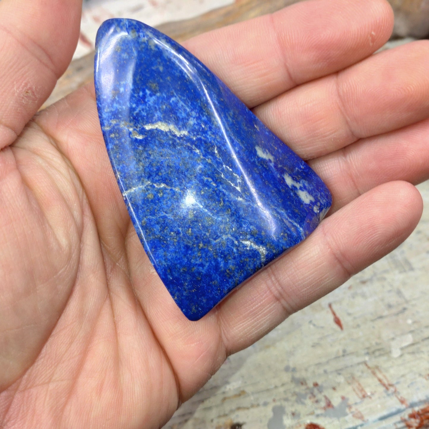 Lapis lazuli Fri form