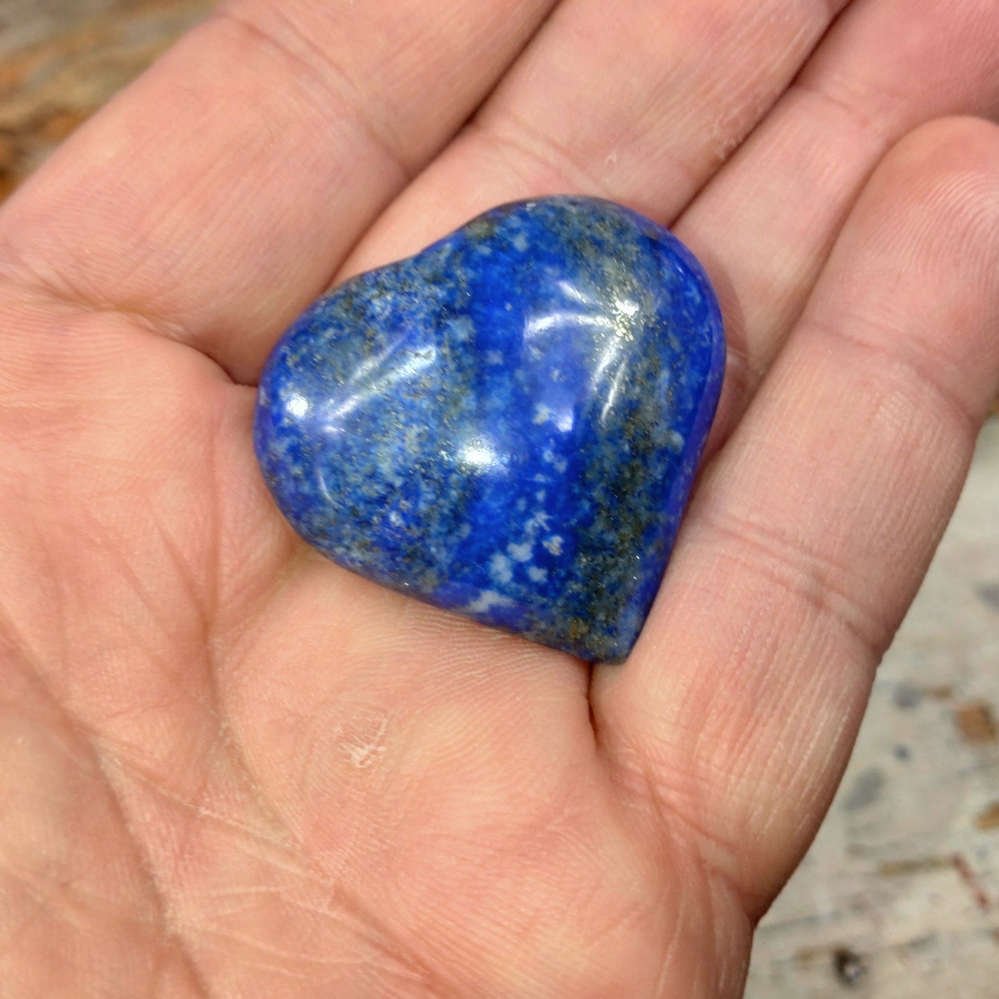 Lapis lazuli ❤️ hjärta