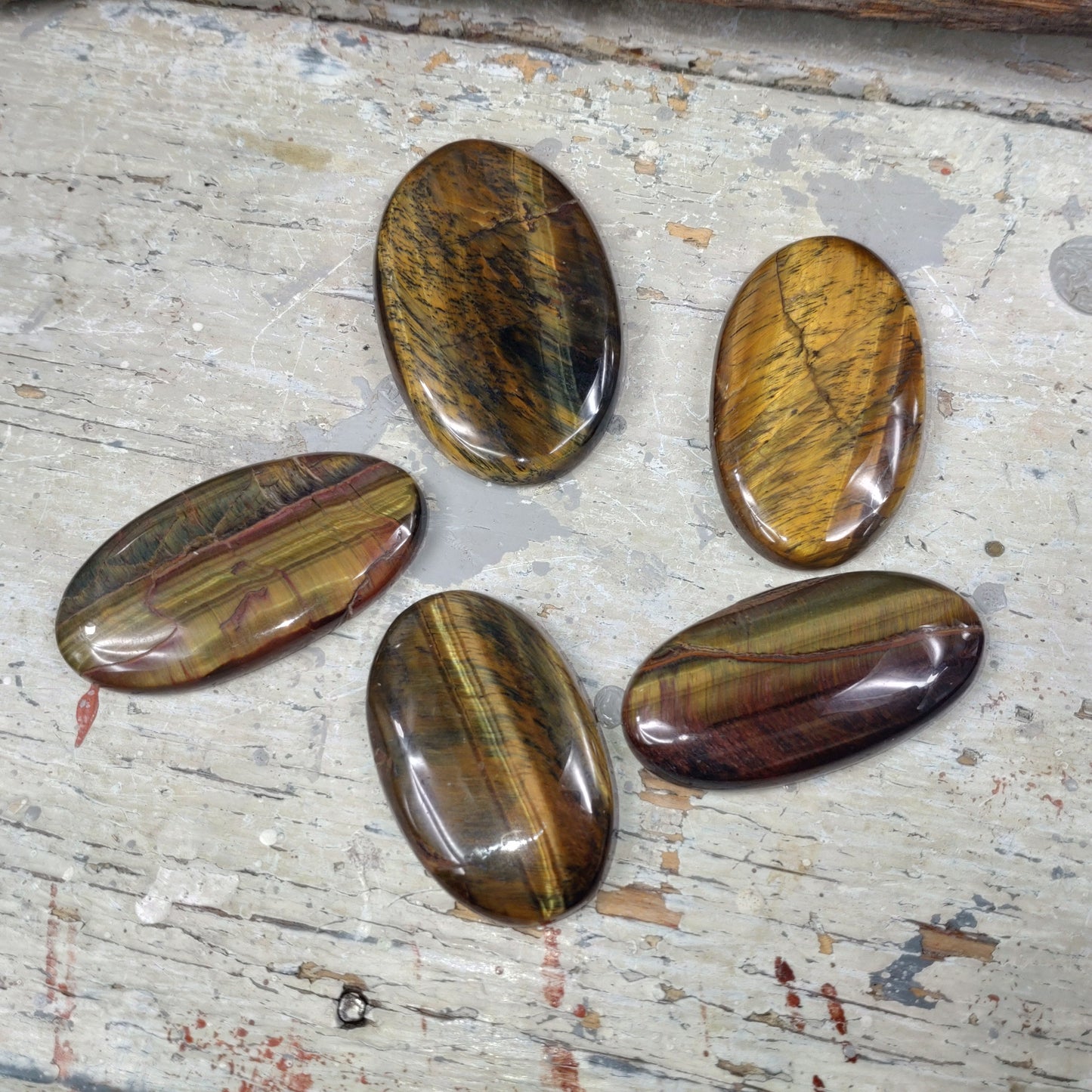 Tigeröga cabochon