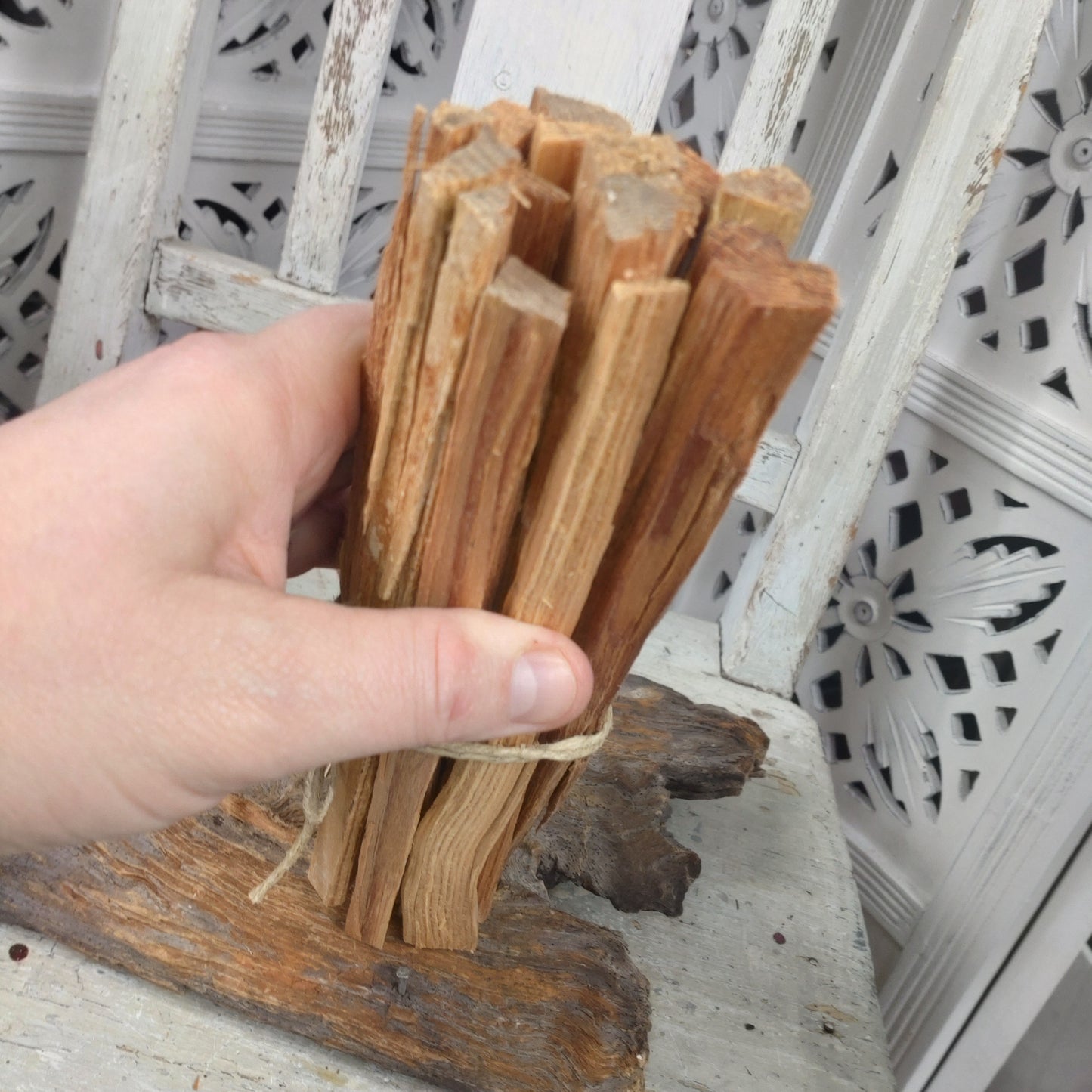 Rökelse, Tjärstickor storpack svensk gran & tall. 230g bunt.