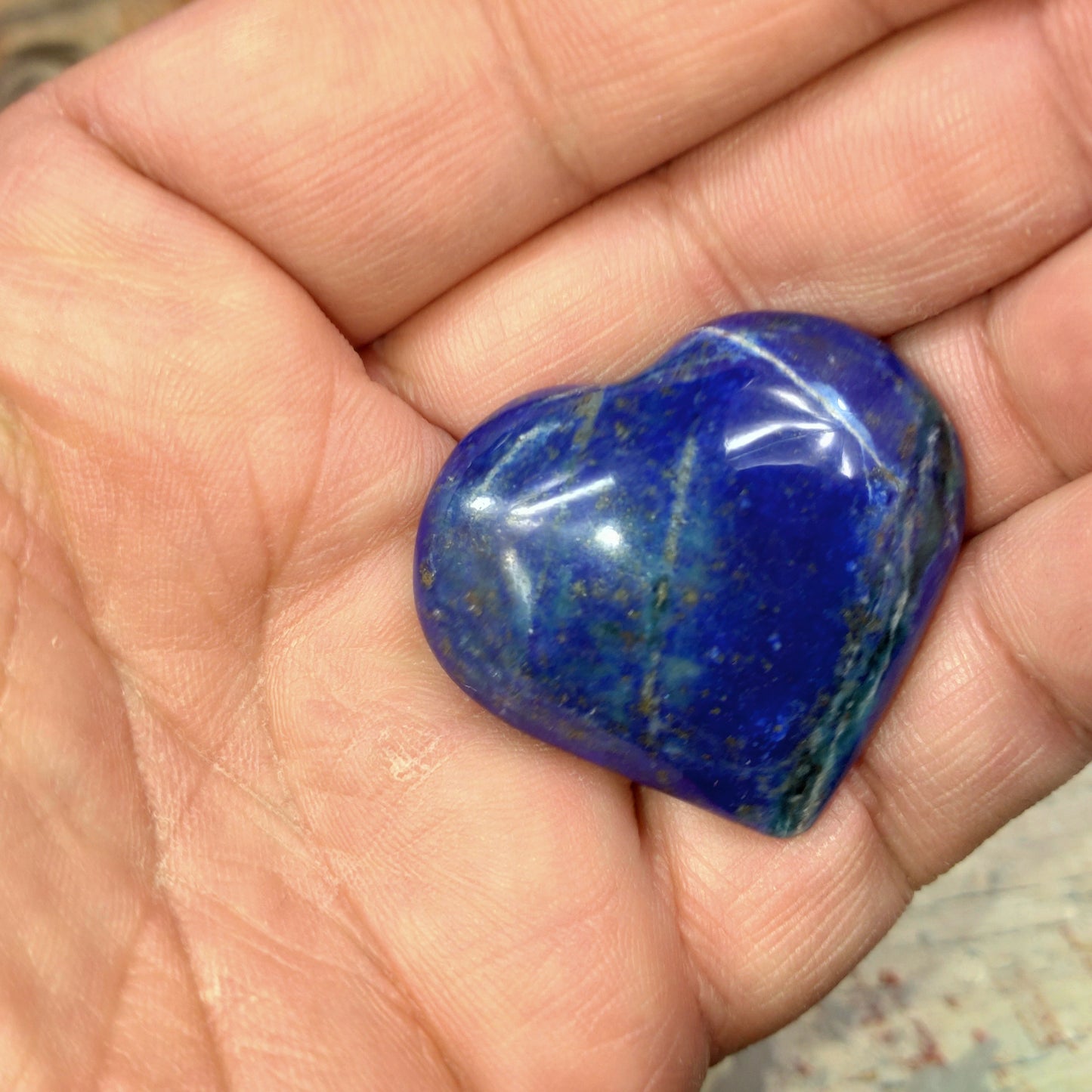 Lapis lazuli ❤️ hjärta
