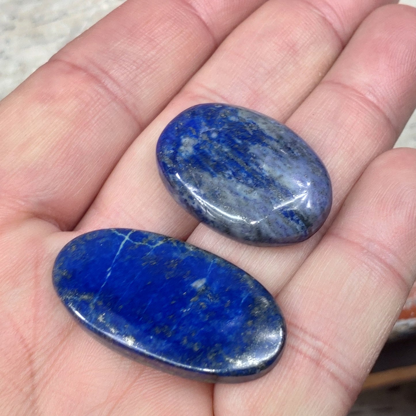 Lapis lazuli cabochon
