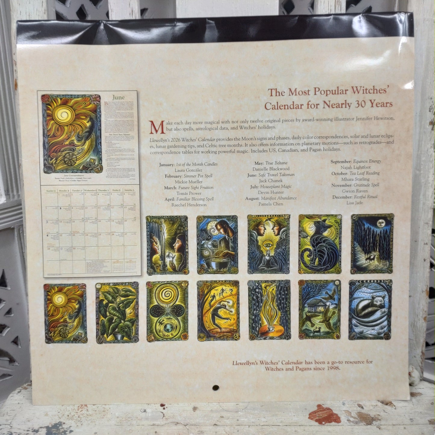 Witches Calendar 2026 (LLEWELYN'S)