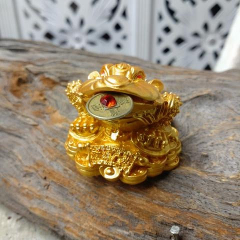 Feng Shui, Pengagroda för överflöd, guld groda_guLd_Redigerad Magiska ting