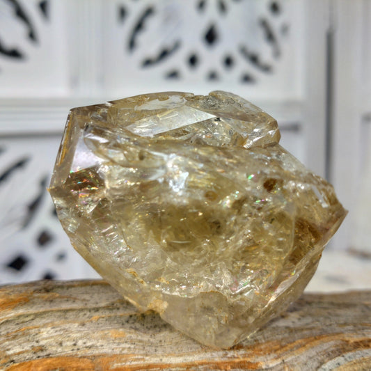 Fantastisk Herkimer diamant (Golden) 115g DSC-4546