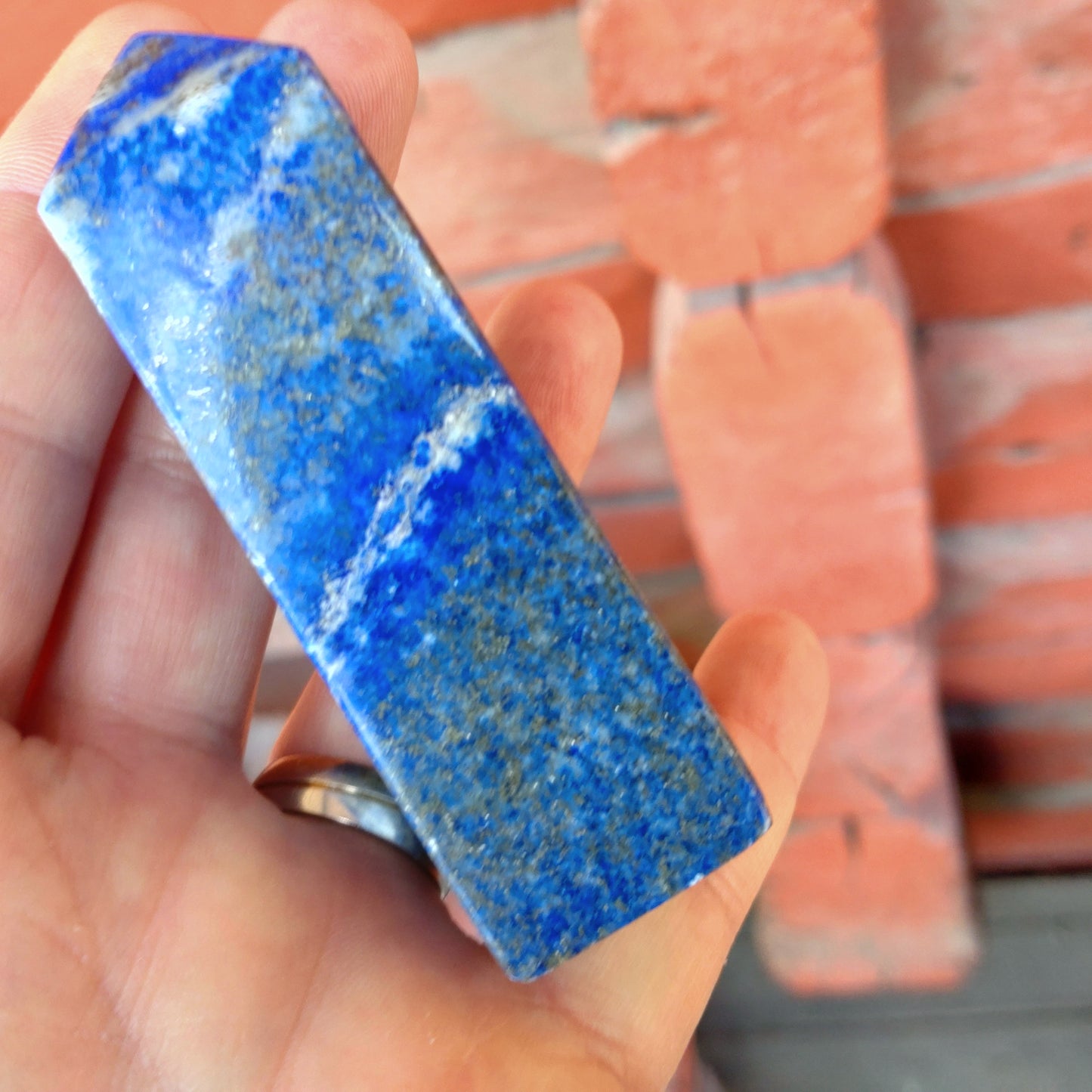 Torn Lapis lazuli