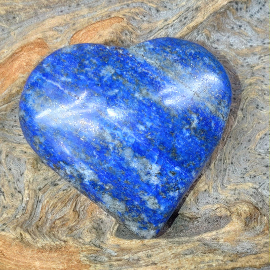 Lapis lazuli hjärta ❤️