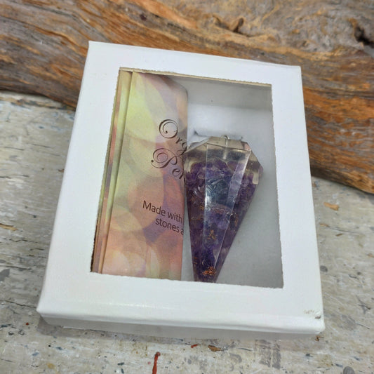 Orgonit pendel Ametist