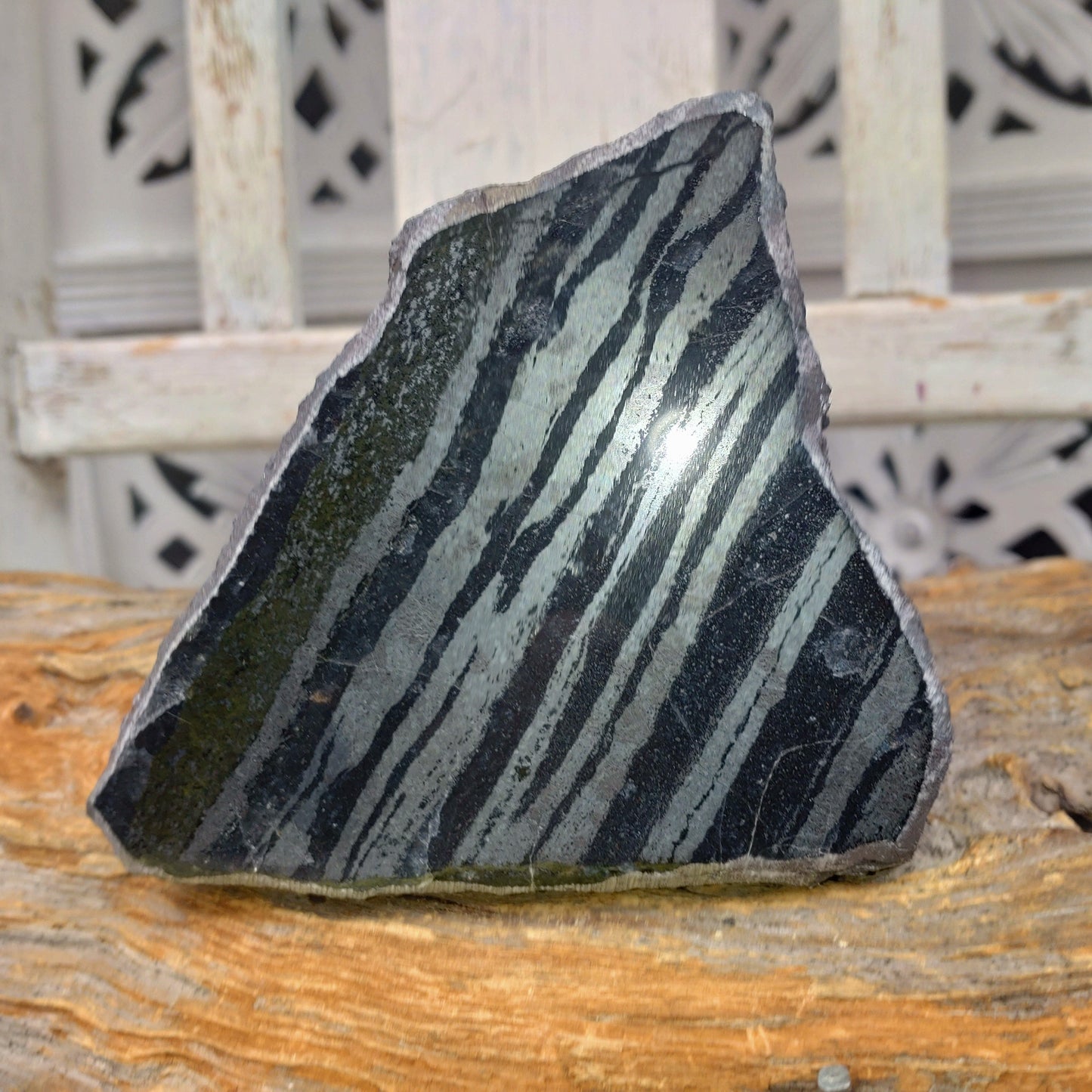 Bandhematit fri form från Stripa gruva i Västmanland