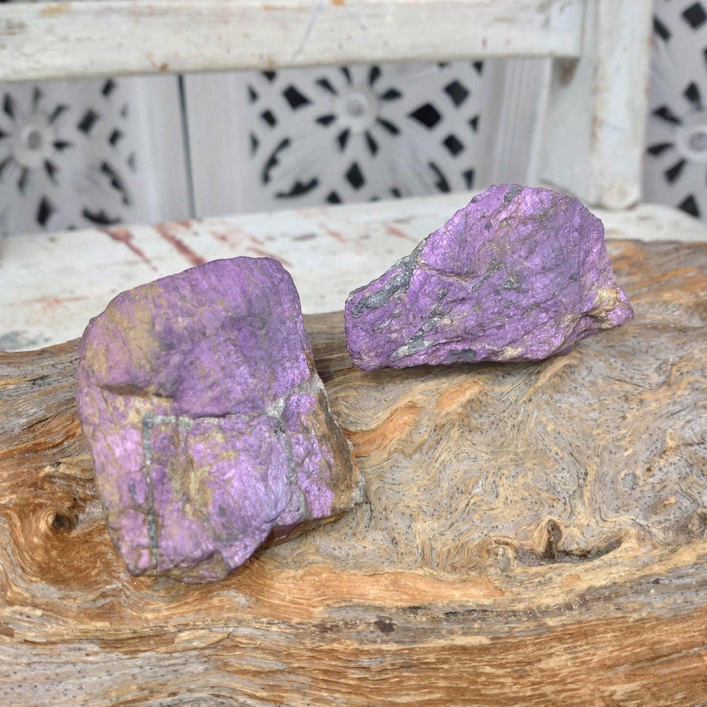 Purpurit Rå, stora bitar.