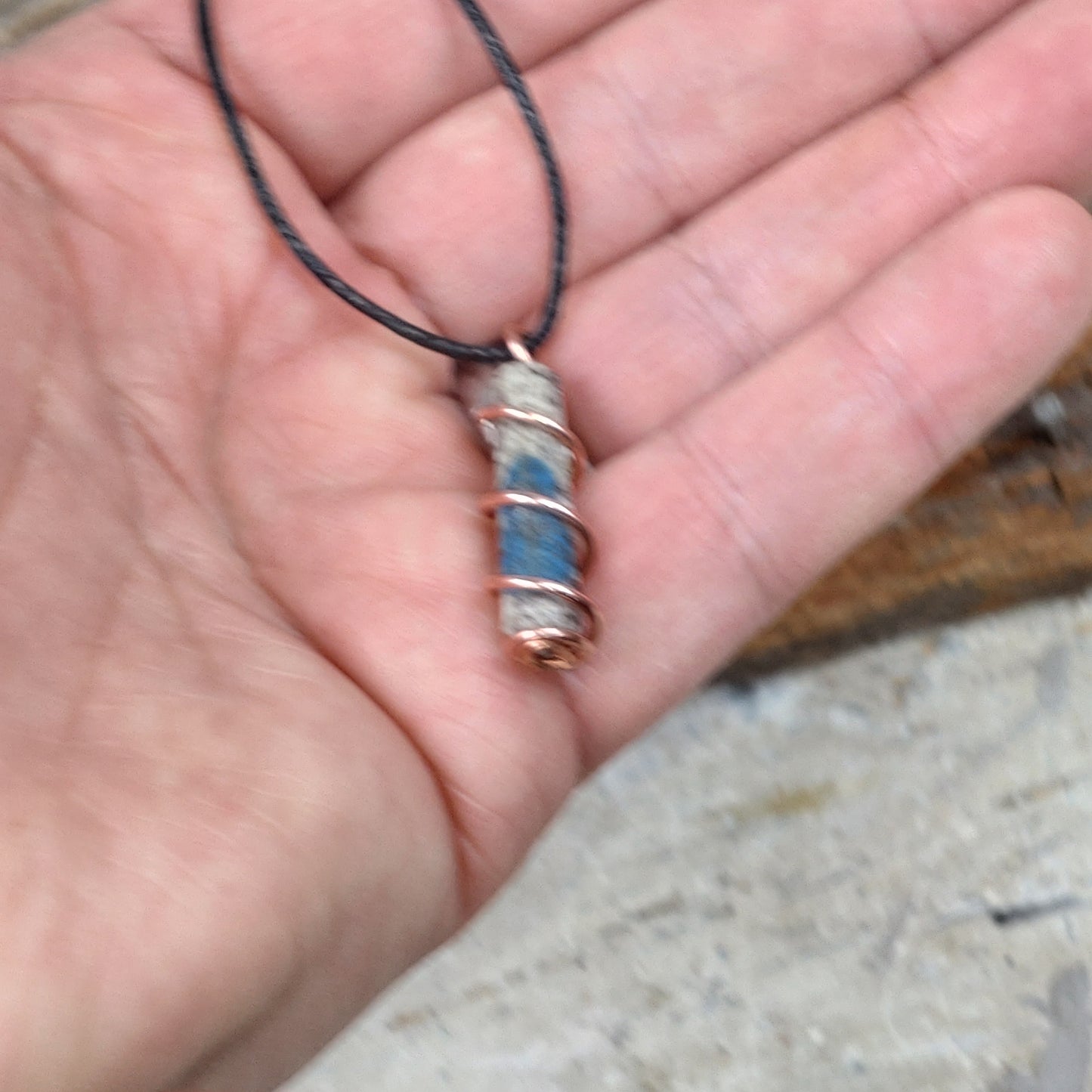 Kraftsmycke ✨ Talisman K2 spets med koppar.