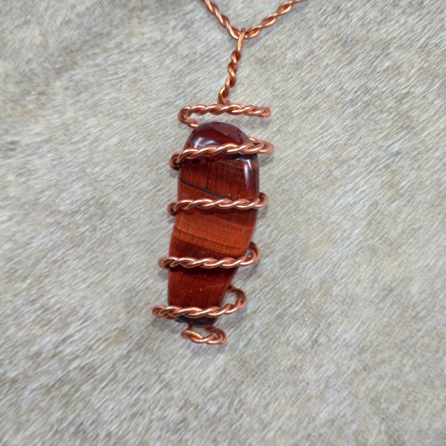 Feng Shui solfångare handgjord i koppar.