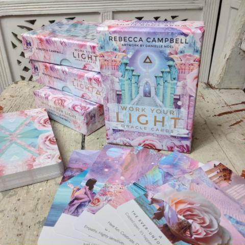 Work your light, oracle cards, Rebecca Campbell image0000001124 Orakel kort